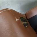 Modern PU Leather Accent Chair with Solid Wood Legs
