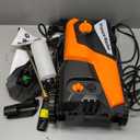 Electric Pressure Washer 4800PSI 2.9GPM with 4 Nozzles, 25FT Hose & Soap Tank, for Cars, Patio, Pool Cleaning (Orange)