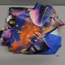 Avinyl Boho Sun Wall Tapestry for Bedroom, Bohemian Sun Flowers Hippie Tapestries Aesthetic, Vintage Orange Hippie Wall Hanging for Living Room Dorm Office Home Decor 51in X 60in