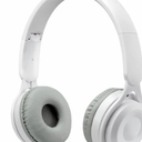 iLive Driver Built-in Microphone Aux In and On-Ear Controls Wireless Headphones - White