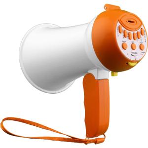Megaphone for Kids - Cool Voice Changer Toy for Kids - Record & Play and Siren - Ideal Gift for Boys & Girls Ages 5-6-7-8+ Years old - Voice Changing Device - Cool Outdoor Toys Gift Ideas for Kid