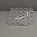 20 Pack 4oz Clear Plastic Jars with Lids,115ml Wide-Mouth Refillable Storage Containers,Empty Round Containers for Candy,Beads,Lotion,Slime Making and Food Storage