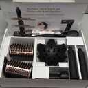 Shark Hair Dryer | FlexStyle Hair Styling System | Portable & Powerful Blow Dryer Brush | Hair Curler & Volumizer | 6 Styling Tools Included | Best for All Hair Types | Black | HD440BK