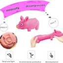 2 x Squishy Toy Pink Pig Gifts for Kids Adults Popping Out Eyes Animal Squishies Anxiety Stress Relief Autism Disorders Funny Piggy Sensory Stress Toy for Girl Boy Women Girlfriend Birthday Party Favors