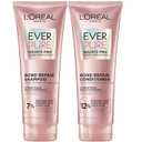 L'Oreal Paris EverPure Sulfate-Free Vegan Hair Care Kit - Shampoo and Conditioner to Strengthen and Repair Hair Bonds, (6.8 Fl Oz (Pack of 2)