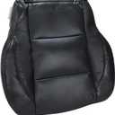 GXARTS Front Driver Bottom Replacement Seat Cover Dark Gray Microfiber Leather Compatible with Nissan Titan 2005 2006 2007 2008 2009 2010 2011 2012 2013 2014 2015