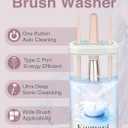 Electric Makeup Brush Cleaner Machine, Ultimate Efficient Automatic Cleaner for All Types of Makeup Brushes