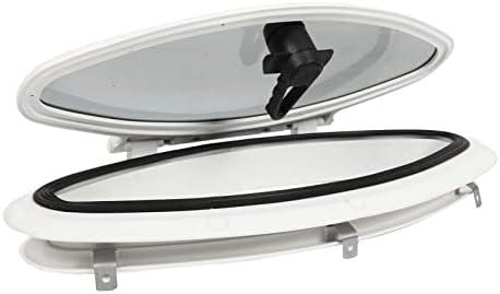 Boat Portlight Window Made of Stainless Steel AntiAging Oval Porthole Design Suitable for Boat, Yacht, Ship, and RV Provides a and Stylish Window Option for Marine