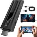 Beyn 2026 Wireless HDMI Display Dongle Adapter,4K Output, HDMI Wireless Extender from Smartphone,Tablet,Laptop to HDTV/Monitor/Projector,Support Airplay DLNA Miracast (Dark Black)