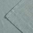 WEST LAKE 72 Inch Mineral Green Semi Sheer Window Curtain Panels,Bailey Pinch Pleated Light Filteirng Drapes with Backtabs,Farmhouse Linen Textured Window Treatment for Bedroom Living Room,40"Wx72"Lx2