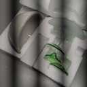 Ceramic Tabletop Desktop Modern Fountain with Ball for Indoor Table Desk Office and Home Decoration White