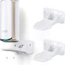Wall Mount for Orbi WiFi 7 Router - Compatible with Orbi 970, 870, 770 Series & Nighthawk Wi-Fi 7 Mesh Systems, Orbi Secure Bracket Holder for Save Space & Boost Signal (RBEWMB-10000S) (White, 2-Pack)