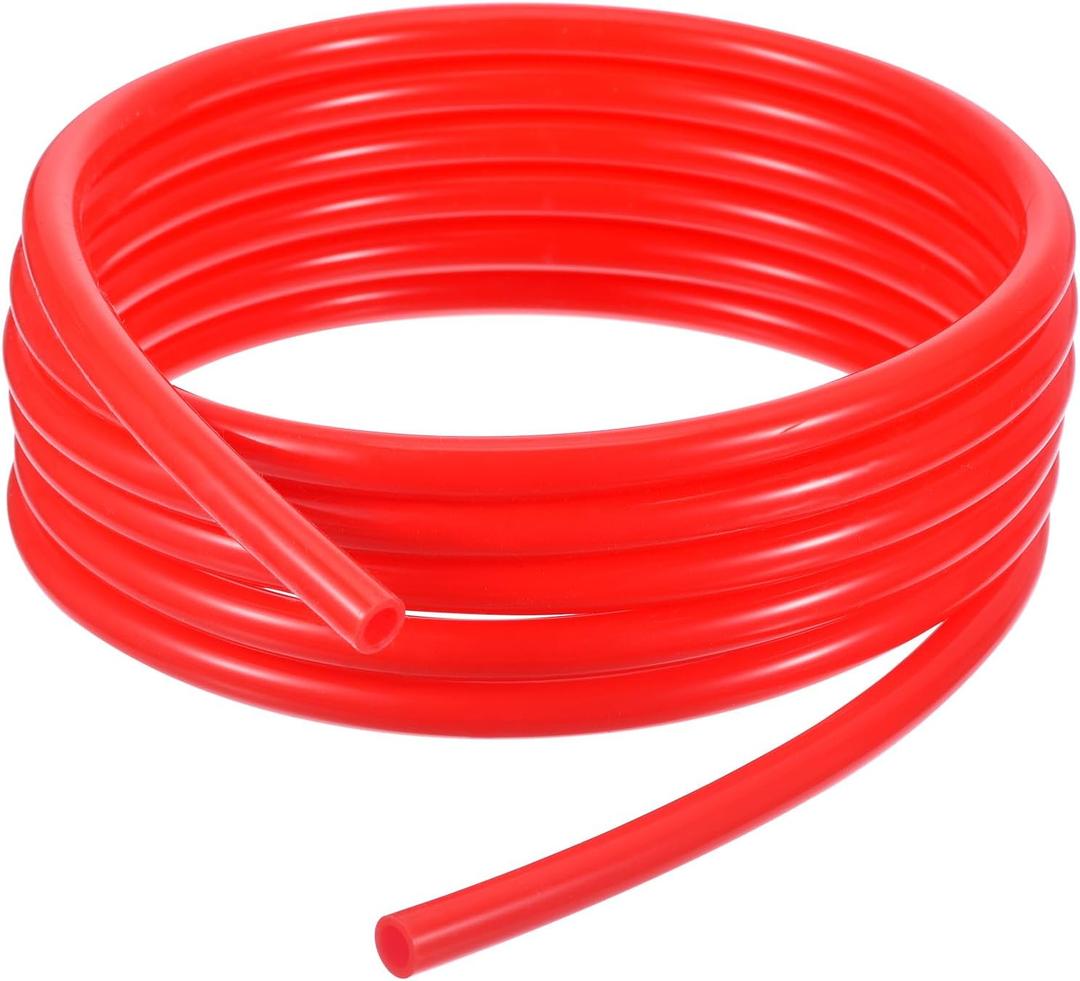 METALLIXITY Silicon Tubing(19mm ID x 25.4mm OD x 1 m), Pure Silicone Hoses High Temp - for Printer, Hot Water Dispenser, Engine, Brewing, Fish Tank Air Pump, Pump Transfer, Red