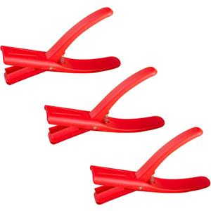 2 x Crawfish Peeler Tool, Crayfish and Shrimp Shelling Device, Convenient and Smart Crayfish Sheller for Families and Restaurants (Red, 3 Pcs)