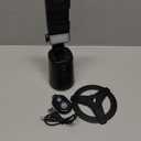 Auto Face Tracking Tripod 360 Rotating Cell Phone Photo and Video Kits Stand, No App, Camera Stand with Remote and Gesture Control, Rechargeable Smart Shooting Stand for Live Recording TiktokBlack