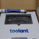 toolant 127 Piece Ratcheting Tap and Die Set, SAE/Metric Tap and Die Set with Assortment Drill Bit for Threading, Double-Layer Tool Box