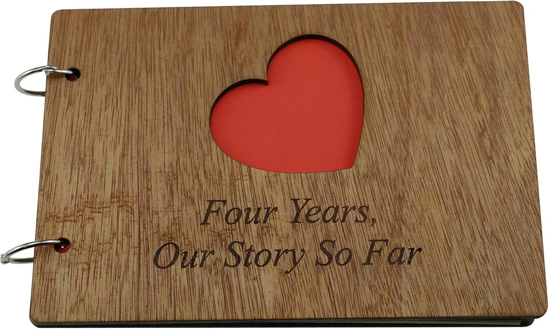 1 Year Our Story So Far - Scrapbook, Photo album or Notebook Idea For 1st Anniversary