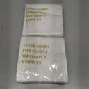 Funny Cocktail Napkins 100Pcs Funny Quotes Saying Disposable Paper Party Napkins 4.5 x 4.5 Two-ply (I Feel Sorry For People Who Dont Know Us Napkins)