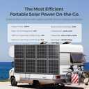 Renogy 400W Portable Solar Panel Foldable Monocrystalline Solar Blanket, Huge Power Solar Panel, Sunpower Solar Cells 23.7% High Efficiency for Power Station Outdoor Camping RV Solar Generator