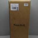 Solar Lamp Post Light 40.5 Inch Lamp Post Outdoor Lighting Waterproof Aluminum Material with Water Ripple Glass Black Solar Pillar Lights for Garden Lawn and Pathway