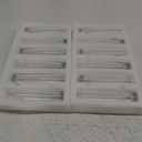 JMIATRY Glass Cylinder Bud Vases Set of 12, Clear Cylinder Vases for Centerpieces Diameter 2 Inch, Height 8 Inch Tall Glass Flower Bud Vase in Bulk for Home Party Decoration