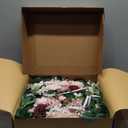 Floroom Arch Flowers with Drapes Kit (Pack of 4) - 2pcs Artificial Dusty Rose & Burgundy Floral Swag Arrangement with 2pcs Draping Fabric for Wedding Ceremony Arbor and Reception Backdrop Decoration