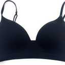 Victoria's Secret Pink Seamless Push-Up Bra (Medium, Black)