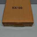 Snow Chains for Car Tires Manual Tightening, Universal Adjustable Emergency Portable Tire Chains, Suitable for Commuter Car and SUV, Set of 2 (KN100)