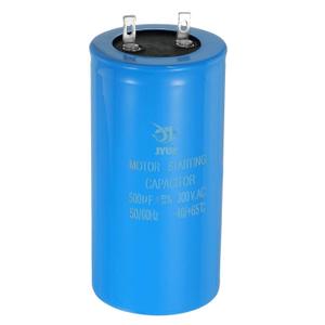 PATIKIL Motor Start Capacitor, 500uf 300V CD60 Starting Running Capacitor for Air Conditioners, Electric Motor