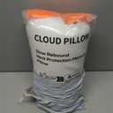 Cloud Pillow, Ergonomic Memory Foam Cervical Neck Support Pillow with Breathable Pillowcase, Dual Height Cloud Align Pillow for Side Back Stomach Sleepers