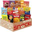 Frito-Lay Ultimate Snack Care Package, Variety Assortment of Chips, Cookies, Crackers & More, (Pack of 40); BB Aug 26, 2025
