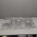 QuliMetal SUS304 Grill Grates for Weber Genesis 2 E-410/E-415/E-435, Grill Parts for Weber Genesis II/LX E-440 Series Gas Grills, 18.7" Stainless Steel Replacements for Weber gs4 66089 66097