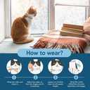 Flea Collar for Cats, Cat Flea Collar, Kitten Flea Collar, Flea and Tick Collars for Cats, Adjustable Cat Tick Collar with 8 Months Protection-2 Packs