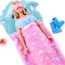 Barbie Sleepover Reveal Doll and Accessories