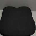 Bonform 5606-37BK Fluffy Healing Memory Foam Support Cushion, 3D Hip-Type Cushion, Black, Moisture Wicking and Quick Drying