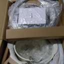 CAROTE 14 Pcs Pots and Pans Set Nonstick,Cookware Set Kitchen Cooking Set with Utensil and Pan Protectors (Cream White)