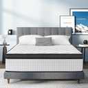 Full Mattress, 10 Inch Ultra Comfort Hybrid Mattresses Full Size, Foam with Independent Pocket Springs Mattress in a Box Pressure Relief & Supportive, Medium Firm