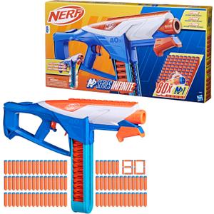 Hasbro Nerf N Series Infinite Blaster, Perfect for Kids and Adults High-Speed Outdoor Play, Standard