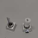 WinPower D1S Xenon HID Headlight Bulb, 8000K Ice Blue White 35W Metal Stents Base High Low Beam Replacement Lights, Pack of 2