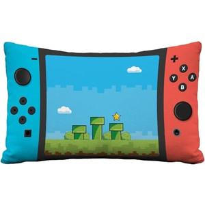 Undergo Throw Pillow Cover Gamer Video Games Controller - Decorative Game Pillow Cover 12 x 20 Inches - Gaming Room Throw Pillow Cases Decoration for Men Boyfriends