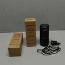 LabCharge Small Ionic Air Purifier for Home & Bedroom  Silent HEPA Filter  Covers 250 Sq Ft - Free Cleaner for Pets, Hair, Smoke, Dust, Odors & Dander  Compact & Black Design - Pack of 2