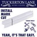 TUCKERTON Lane Glass Door Seal Strip, Soft Shower Door Sweep to Stop Leaks, Shower Silicone Seal Strip (H Type 1/2 (5 Pack))