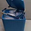 Bathroom Accessories Set - Gorgeous Bathroom Set, 10PC Teal Bathroom Accessory Set, Toilet Brush, Trash Can, Qtip Holder Dispenser & Soap Dispenser