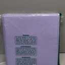 GRANNY SAYS 3 Shelf Hanging Closet Organizers and Storage, Collapsible Closet Storage Organizer with 2 Metal Hooks, Leak-Proof Hanging Shelves for Closet, Dorm Room, Nursery, 2 Pack, Purple