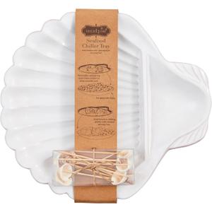 Mud Pie Sea Chiller Set; Chiller 10 3/4" x 8 3/4" | Toothpick 3"