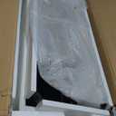 Adjustable Duet Piano Bench with Storage, Heavy Duty Solid Wood Double Piano Stool Keyboard Bench Seat with PU Leather Padded Cushion (White)