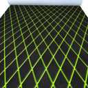 KXKZREN EVA Foam Boat Flooring Decking Sheet 6mm Thick Diamond Anti-Slip Marine Flooring Mat Self Adhesive Deck Pad for Bass Boat Yacht Motorboat RV Cooler Tops, 94.5" x 47.2"