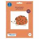 Hedgehog Felt & Fabric Poke DIY Kit 3 Pack