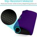 Vive Premium Crutch Pads & Hand Grips - Comfortable, Breathable, Machine Washable Padding - Moisture Wicking & Odor Reducing Pillow Accessory Covers for Adult & Youth Walking Crutches (Purple)