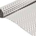 Embossed Aluminum Exhaust Heat Shield Automotive 20'' x 27.5'' High Temp Thermal Barrier Exhaust Wrap Electrical For Cars/Turbo Manifold